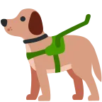 Guide Dog emoji on Twitter / X