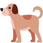 Emoji Perro en Twitter / X