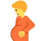 Pregnant Person emoji on Twitter / X