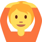 Person Gesturing OK emoji on Twitter / X