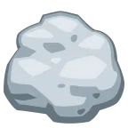 Emoji Piedra en Twitter / X