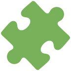 Puzzle Piece emoji on Twitter / X