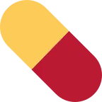 Pill emoji on Twitter / X