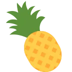 Pineapple emoji on Twitter / X