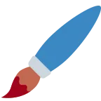 Emoji Pincel en Twitter / X