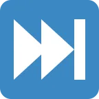 Next Track Button emoji on Twitter / X
