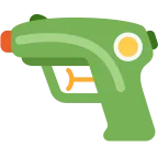 Emoji Pistola de agua en Twitter / X