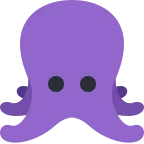 Octopus emoji on Twitter / X