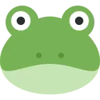 Frog emoji on Twitter / X