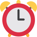 Alarm Clock emoji on Twitter / X