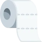 Roll of Paper emoji on Twitter / X