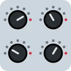 Control Knobs emoji on Twitter / X