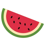 Watermelon emoji on Twitter / X