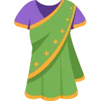 Sari emoji on Twitter / X