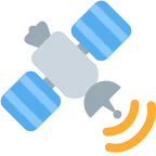 Emoji Satélite en Twitter / X