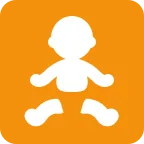 Emoji Señal de bebé en Twitter / X
