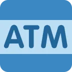 ATM Sign emoji on Twitter / X
