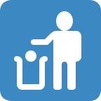 Emoji Señal de usar papelera en Twitter / X