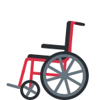 Manual Wheelchair emoji on Twitter / X