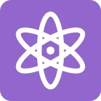 Atom Symbol emoji on Twitter / X