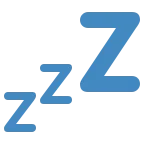 ZZZ emoji on Twitter / X