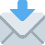 Emoji Sobre con flecha en Twitter / X