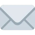 Envelope emoji on Twitter / X
