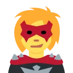 Emoji Supervillana en Twitter / X