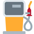 Emoji Surtidor de gasolina en Twitter / X