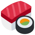 Emoji Sushi en Twitter / X