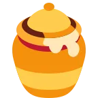 Emoji Tarro de miel en Twitter / X