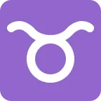 Taurus emoji on Twitter / X