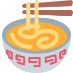 Steaming Bowl emoji on Twitter / X