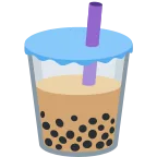 Bubble Tea emoji on Twitter / X