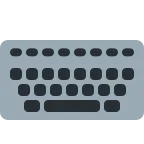 Keyboard emoji on Twitter / X