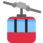 Emoji Teleférico en Twitter / X