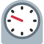 Timer Clock emoji on Twitter / X