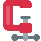 Clamp emoji on Twitter / X