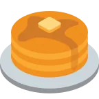 Pancakes emoji on Twitter / X