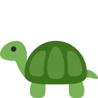 Turtle emoji on Twitter / X