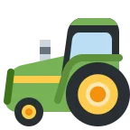 Tractor emoji on Twitter / X