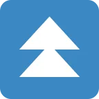 Fast Up Button emoji on Twitter / X