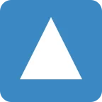 Upwards Button emoji on Twitter / X