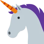 Unicorn emoji on Twitter / X