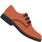 Emoji Zapato de hombre en Twitter / X