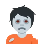 Zombie emoji on Twitter / X