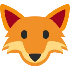 Fox emoji on Twitter / X