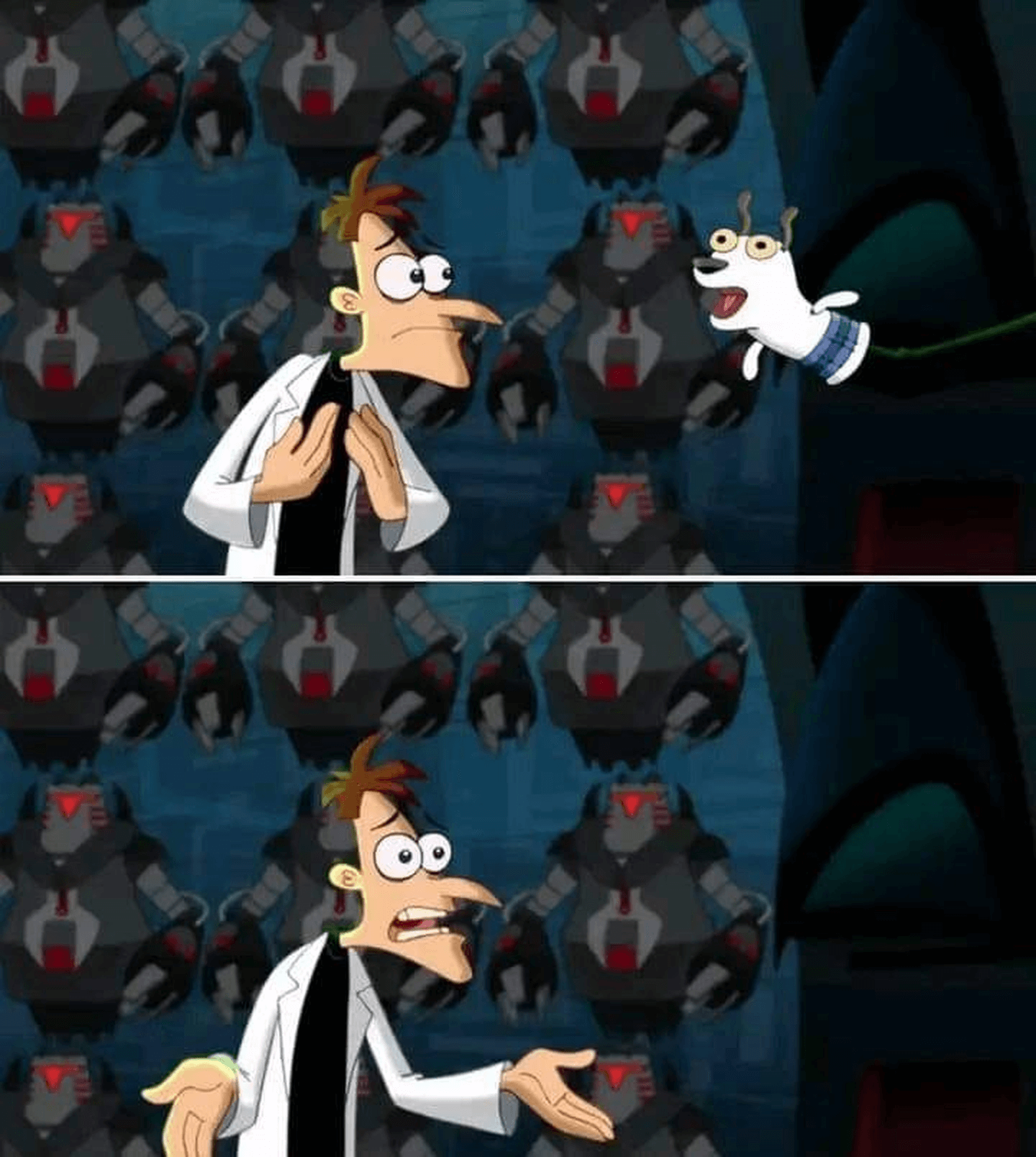 Si tuviera una moneda por cada vez - Doofenshmirtz diciendo las veces que lo mismo ha pasado