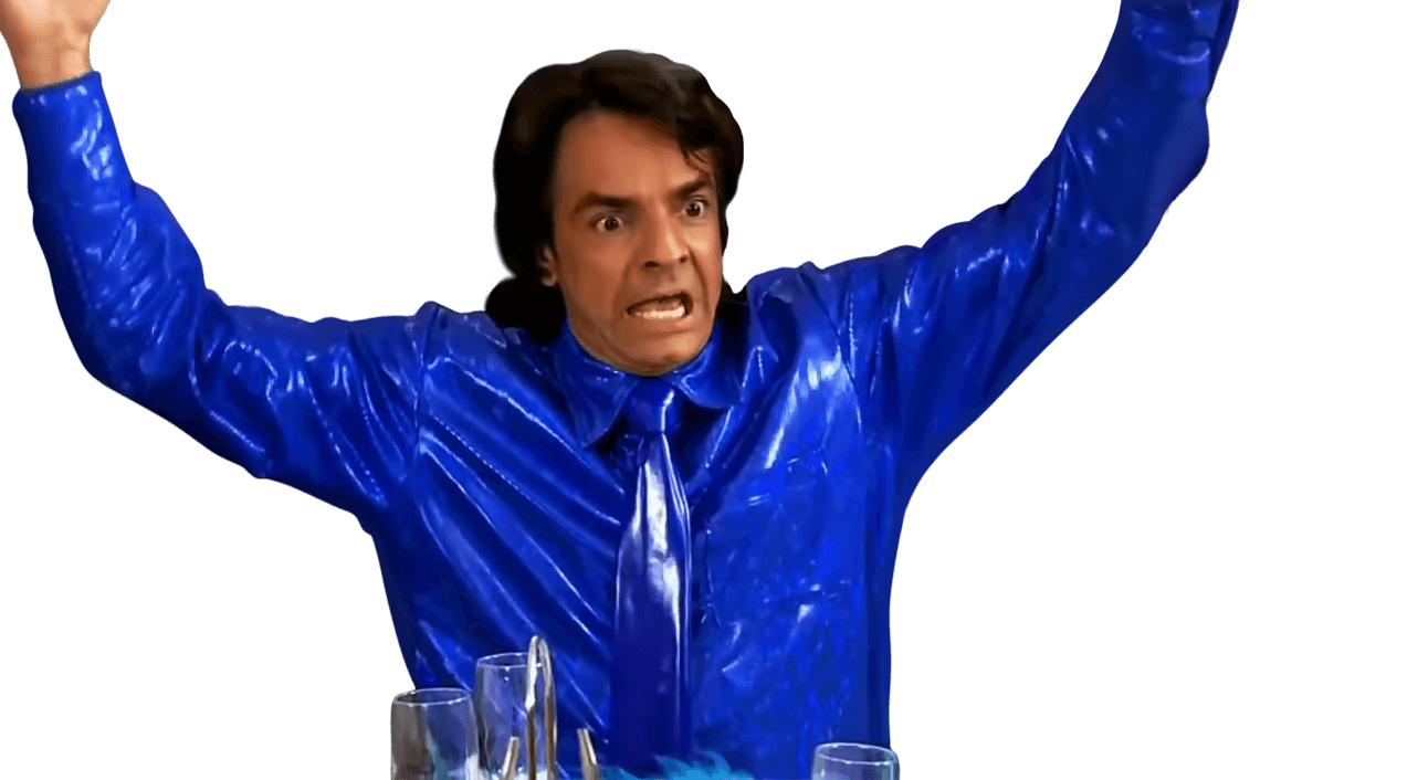 Ya nos exhibiste meme: La familia Peluche va a un restaurante y Bibi se quiere lavar las manos, haciendo quedar mal a los demás.
