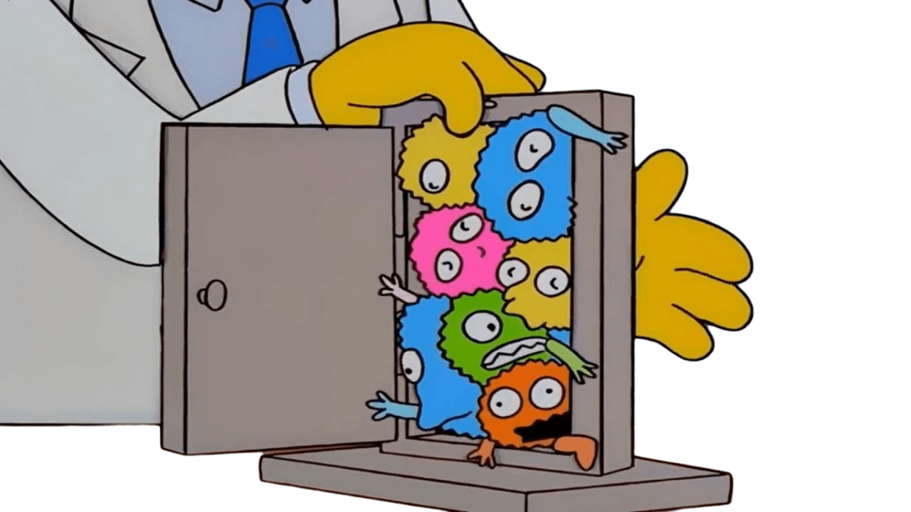 Burns Indestructible meme: El señor Burns se hace un chequeo médico y descubre que es indestructible.